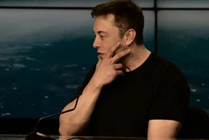 Elon Musk, CEO of SpaceX and Tesla, Bild von Daniel Oberhaus (2018)